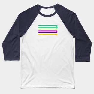 straight line Baseball T-Shirt